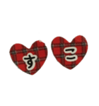 ハートチェック♡（個別スタンプ：11）