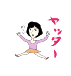 かわいい女の子ちゃんスタンプ（個別スタンプ：3）