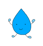 気持ちを伝える☆しずくちゃん（個別スタンプ：1）