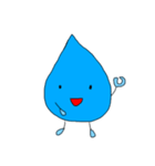 気持ちを伝える☆しずくちゃん（個別スタンプ：3）