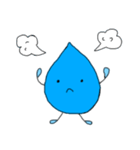 気持ちを伝える☆しずくちゃん（個別スタンプ：9）