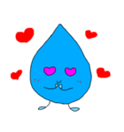 気持ちを伝える☆しずくちゃん（個別スタンプ：16）