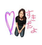 可愛い女の子(仮)（個別スタンプ：3）