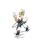 いろんなねこ 全身（個別スタンプ：22）