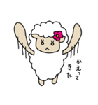 羊のうーるちゃん ふたたび（個別スタンプ：1）
