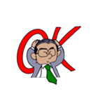 会社員Kの活躍！（個別スタンプ：4）
