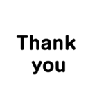 シンプル文字1(日常)（個別スタンプ：37）