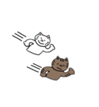 まろとふくのいろいろスタンプ（個別スタンプ：11）