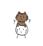 まろとふくのいろいろスタンプ（個別スタンプ：35）