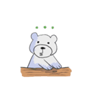 ウチのシロ（個別スタンプ：3）
