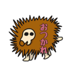 ぜつぼうスタンプ(動物編)（個別スタンプ：4）