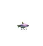 お魚さんたち001（個別スタンプ：8）