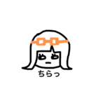 女の子一言スタンプ1 Japanese ver（個別スタンプ：25）