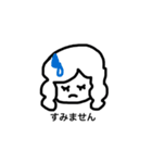 女の子一言スタンプ1 Japanese ver（個別スタンプ：28）