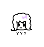 女の子一言スタンプ1 Japanese ver（個別スタンプ：32）