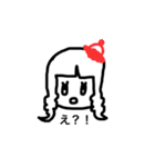 女の子一言スタンプ1 Japanese ver（個別スタンプ：33）