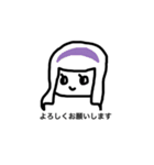 女の子一言スタンプ1 Japanese ver（個別スタンプ：40）
