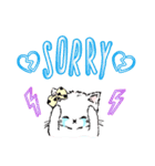 sweet tiny cat（個別スタンプ：7）