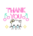 sweet tiny cat（個別スタンプ：8）