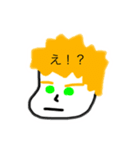 金髪の2人（個別スタンプ：4）