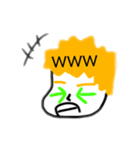 金髪の2人（個別スタンプ：18）
