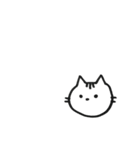 手書きねこたまにうさぎ（個別スタンプ：4）