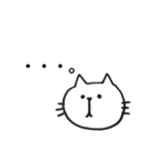 手書きねこたまにうさぎ（個別スタンプ：5）