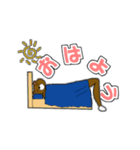 びきゃクマの日常スタンプ（個別スタンプ：1）