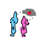 エツオとゆかいなどうぶつたち（個別スタンプ：37）