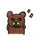 思いを伝えるキモカワベア（個別スタンプ：2）