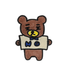 思いを伝えるキモカワベア（個別スタンプ：5）