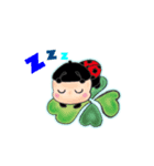 ハッピークローバー（個別スタンプ：7）