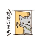 くつろぎ猫 スタンプ 「家族・恋人連絡用」（個別スタンプ：16）