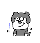 灰色くまちゃん（個別スタンプ：15）