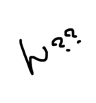 ヘタクソ文字 だけど 使える 日常会話 ^_^（個別スタンプ：40）