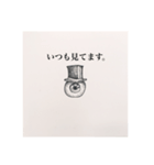 黒い心たち（個別スタンプ：8）