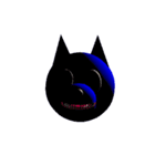 Blue Dogの顔（個別スタンプ：14）