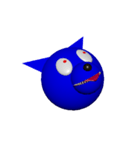 Blue Dogの顔（個別スタンプ：15）
