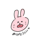 岡山ッ子（girl and boy , animals）（個別スタンプ：1）
