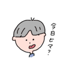 岡山ッ子（girl and boy , animals）（個別スタンプ：24）
