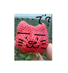 いちごねこ。（個別スタンプ：12）