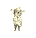 もちもち青ちゃん（個別スタンプ：4）