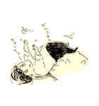 もちもち青ちゃん（個別スタンプ：6）