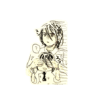 もちもち青ちゃん（個別スタンプ：7）