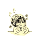 もちもち青ちゃん（個別スタンプ：13）