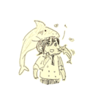 もちもち青ちゃん（個別スタンプ：23）