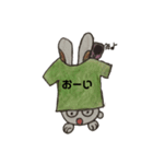Tシャツうさぎ（個別スタンプ：7）