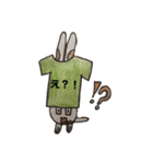 Tシャツうさぎ（個別スタンプ：13）