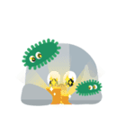 ミンドリとミンキたち（個別スタンプ：7）
