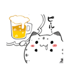 けだまぽりすスタンプ（個別スタンプ：14）